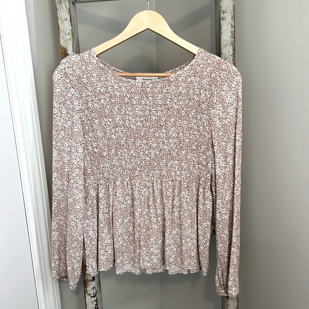Long sleeve Floral Blouse
